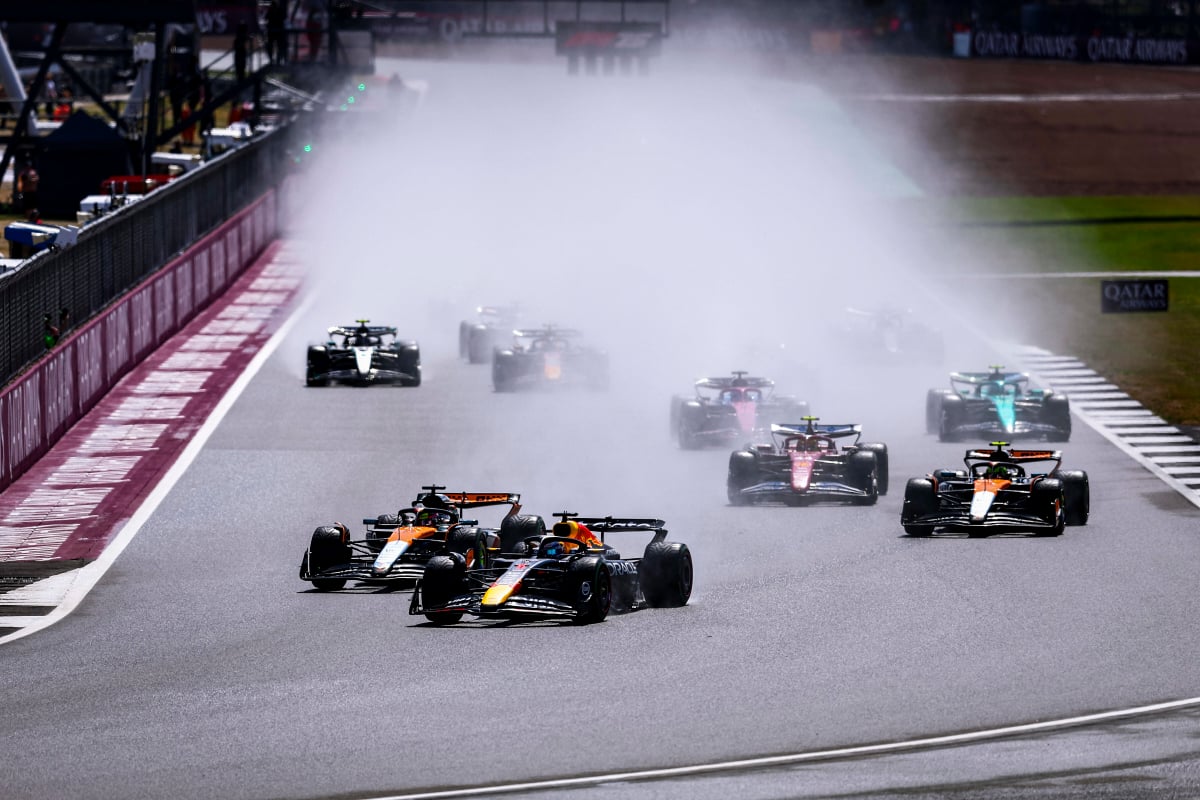 start, verstappen, piastri, norris, silverstone, f1, 2025