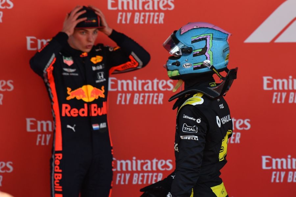 Ricciardo over Verstappen: "Vertrouwde hem vanaf dag één al niet"