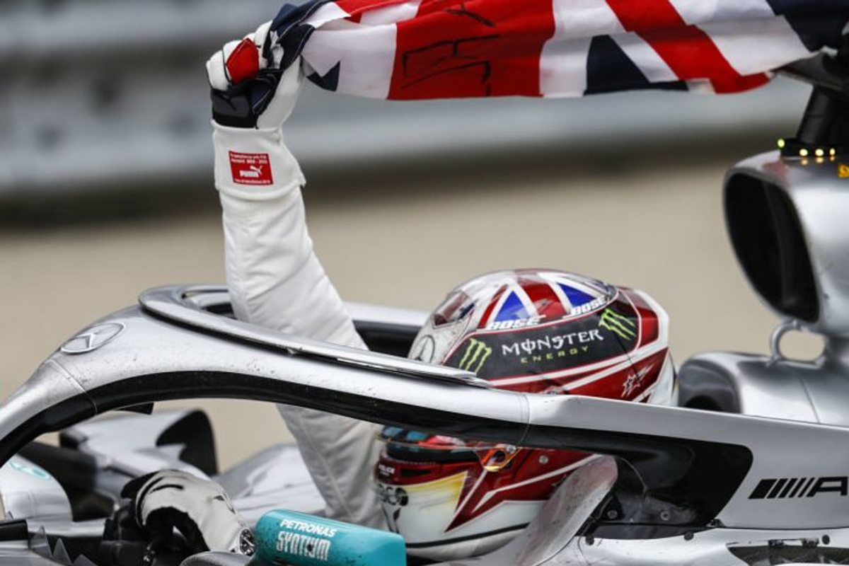 Hamilton: Waving British flag at Silverstone will make me smile until my dying day