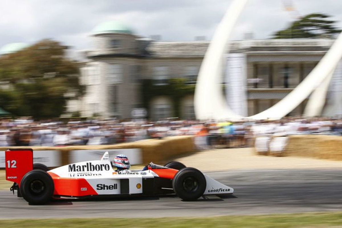 VIDEO: Senna's McLaren MP4/4 gets Goodwood outing