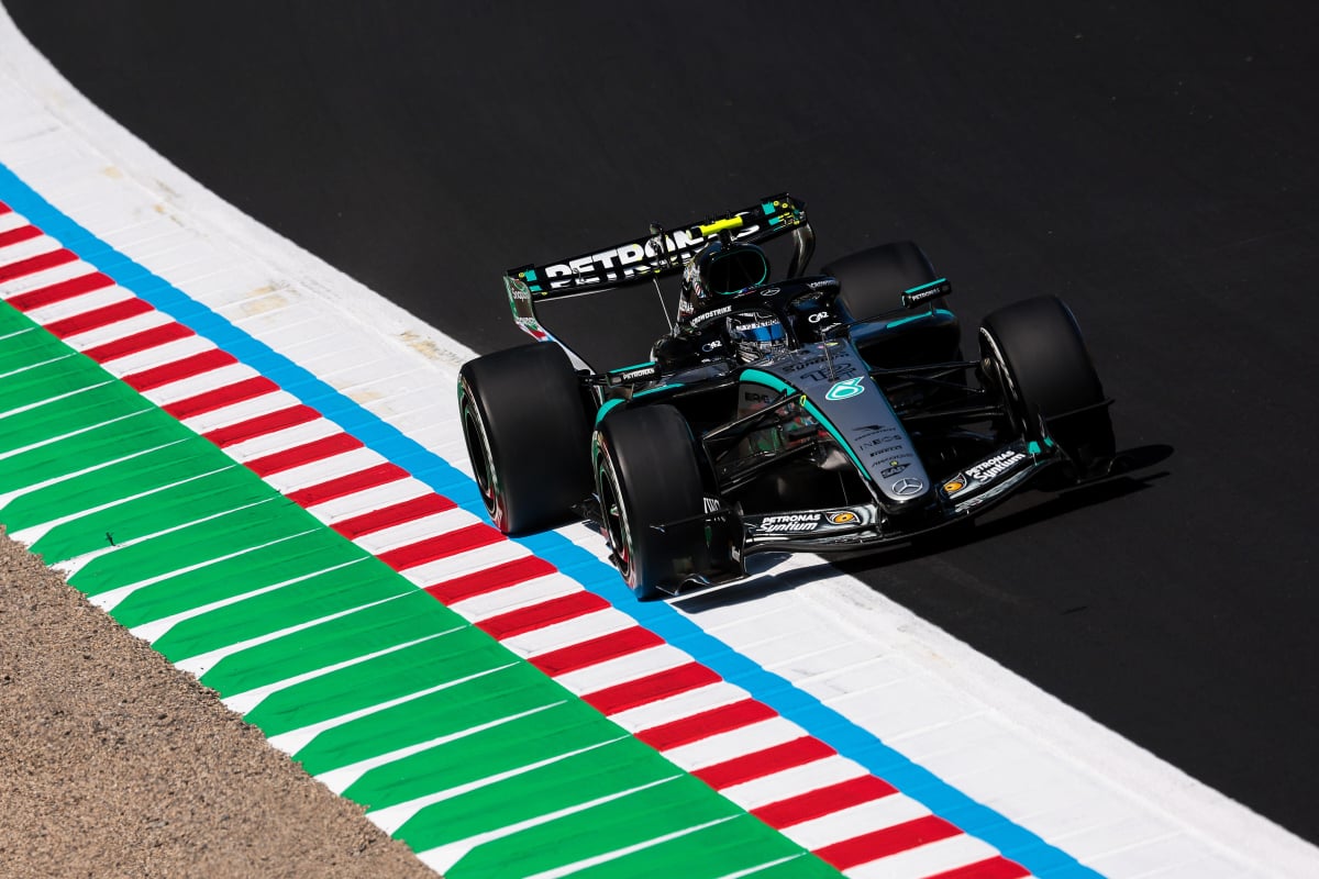 Antonelli during Friday practice at Suzuka