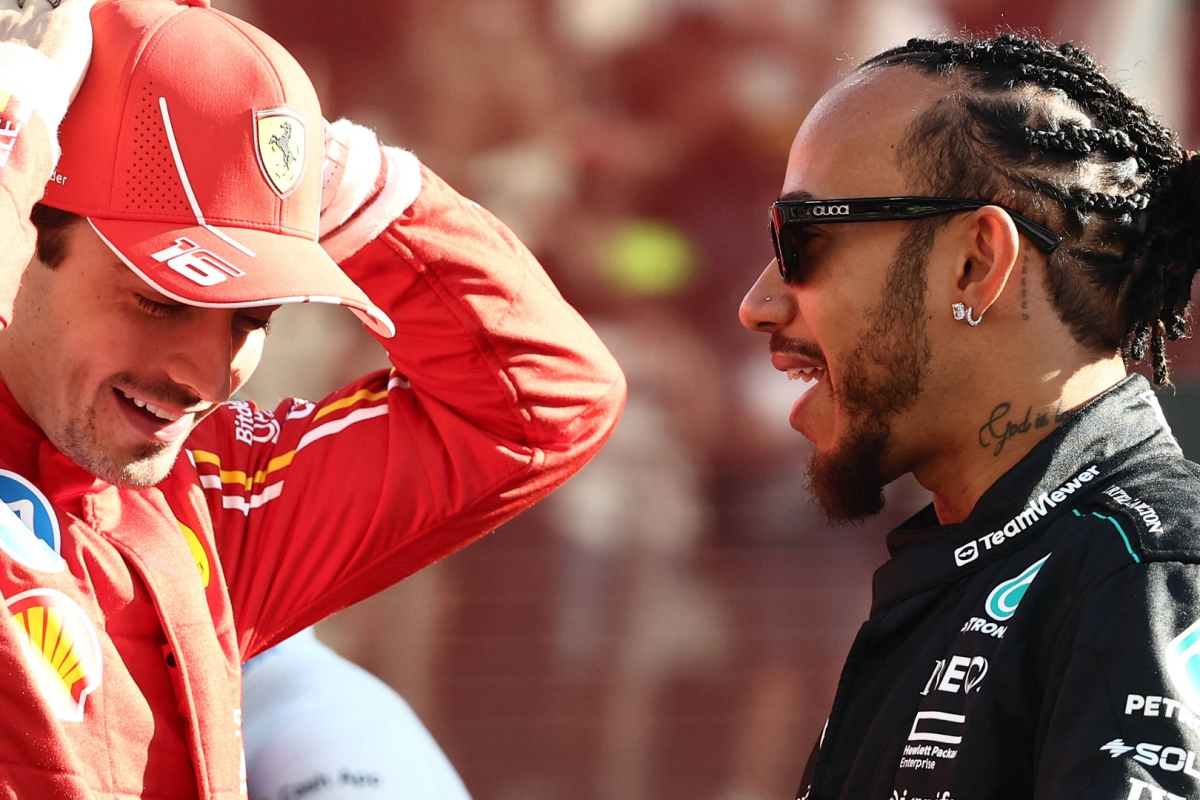 Hamilton Ferrari team-mate in AWKWARD fan mix-up