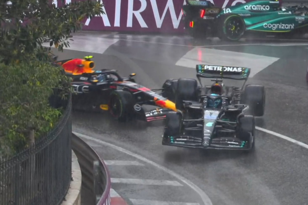 Monaco Grand Prix Rain Causes F CHAOS As Max Verstappen Hits Barrier And Carlos Sainz Spins