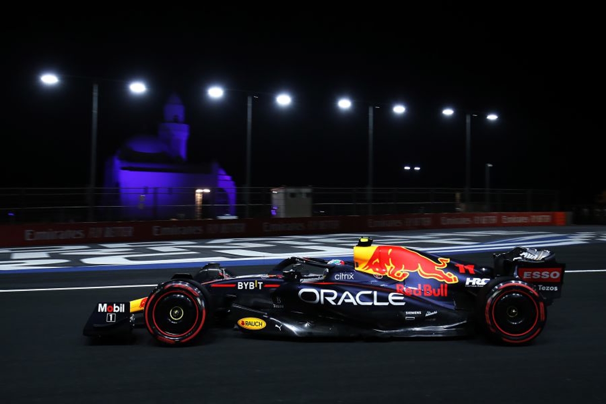 Perez makes history with "unbelievable" Saudi Arabian GP pole