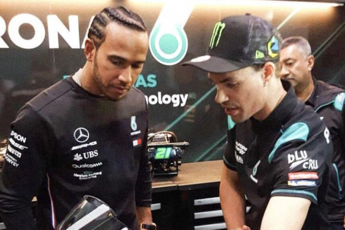 VIDEO: Hamilton goes behind the scenes at MotoGP opener