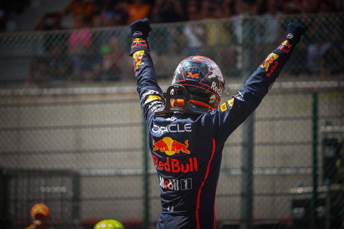 Max Verstappen after his Sprint win at Spa