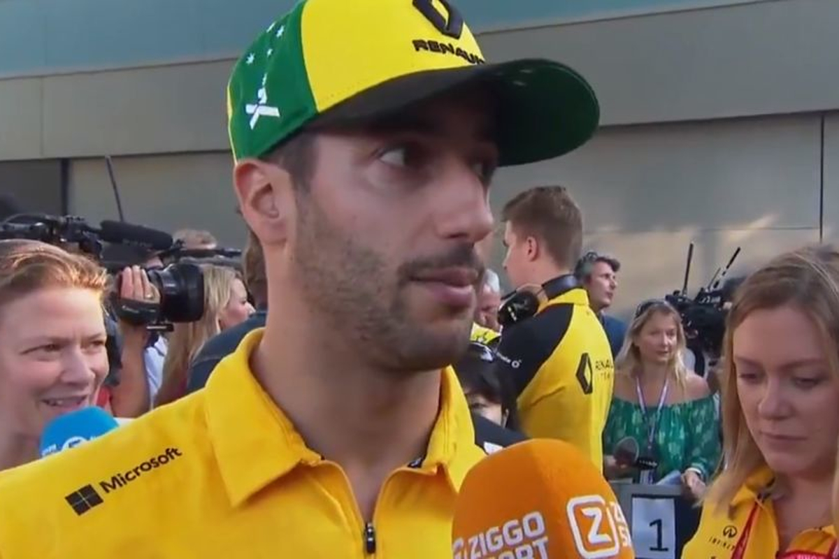 We knew our one-stop strategy wasn't working, says Ricciardo