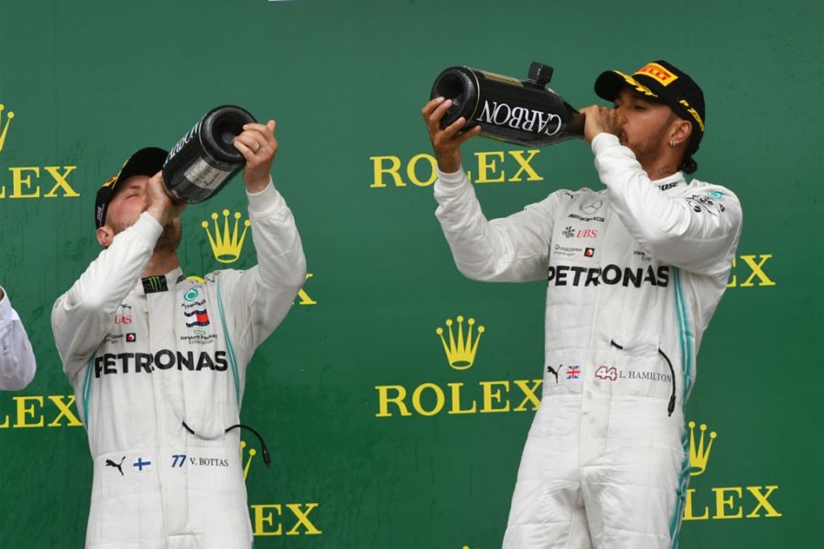 Hamilton reveals secret to Bottas extension: He makes me look good!