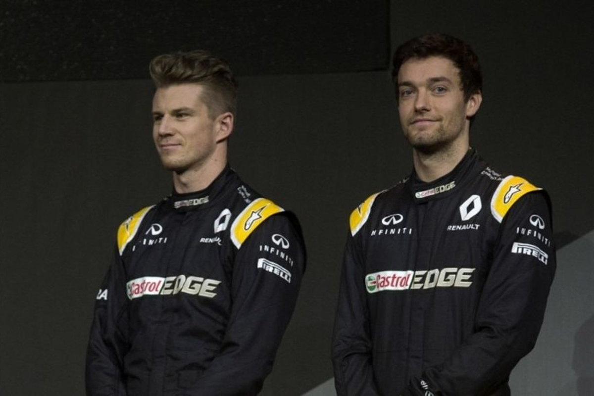 Renault-rijders Palmer en Hülkenberg spelen 'waar of niet waar'