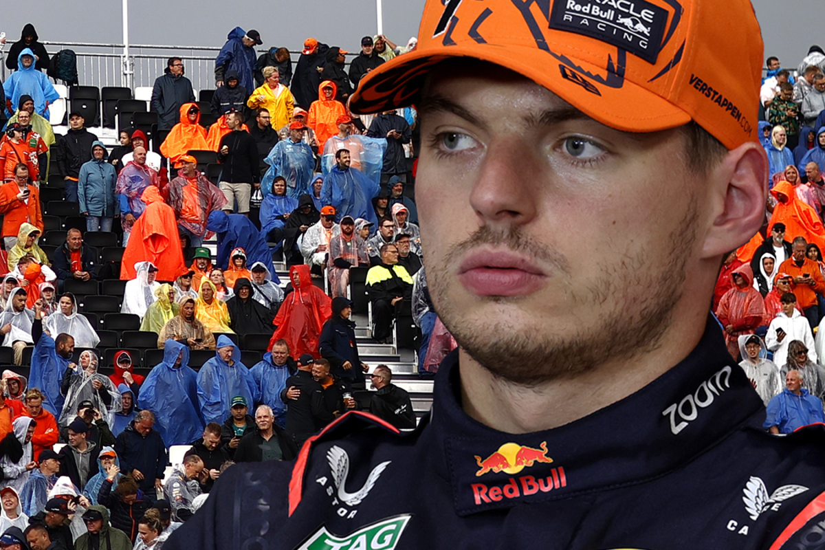 Verstappen over regen op Zandvoort: "Als je een echte fan bent, blijf je zitten"