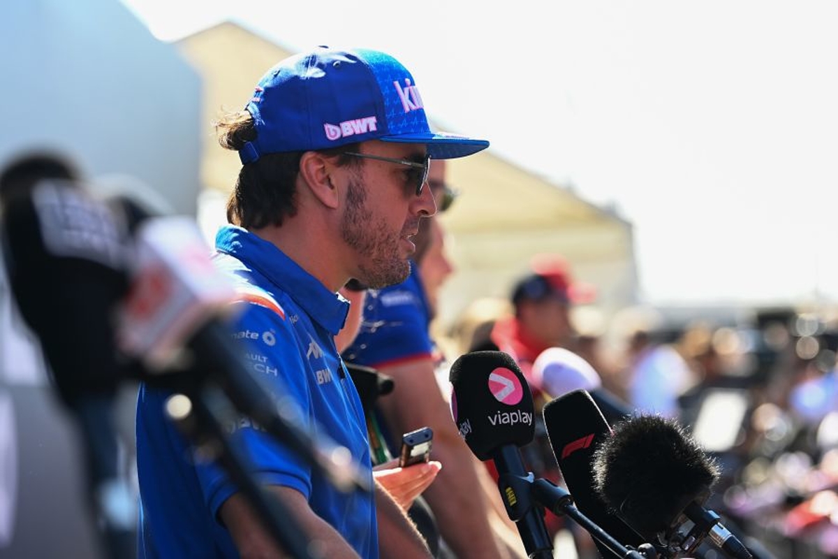 Alonso reageert op straf na GP VS: 'Donderdag belangrijke dag voor toekomst F1'