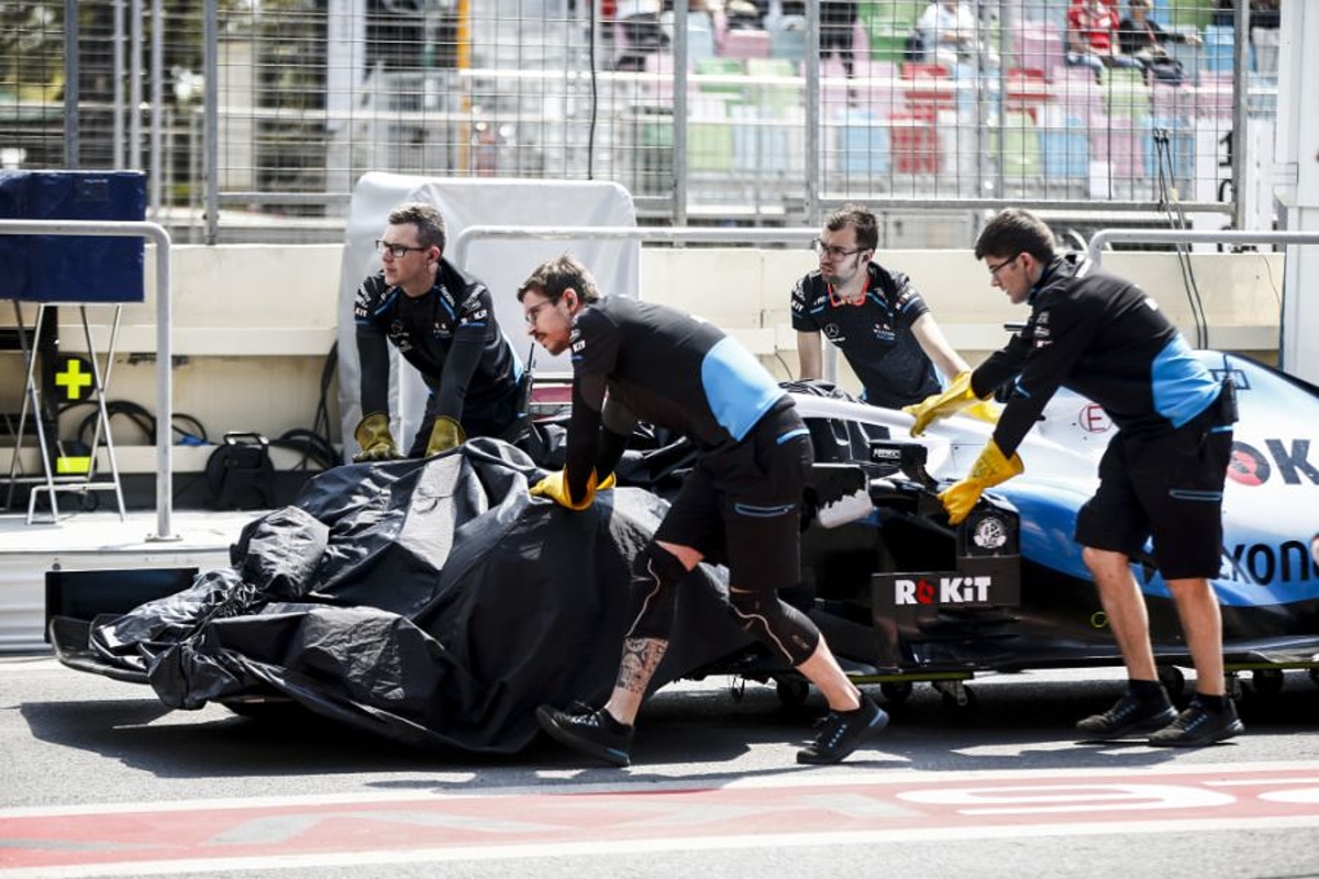 Williams confirm damage done to Russell car in Baku incident