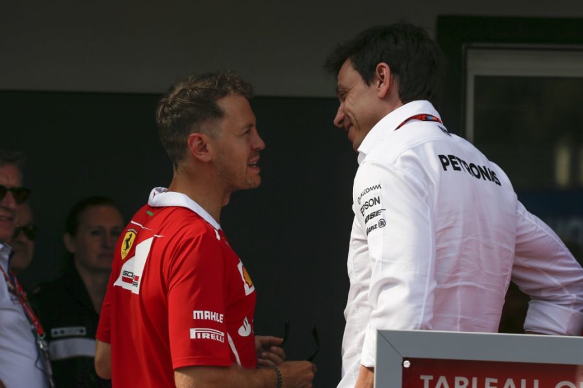 Wolff believes "cracks" were evident in Ferrari/Vettel relationship