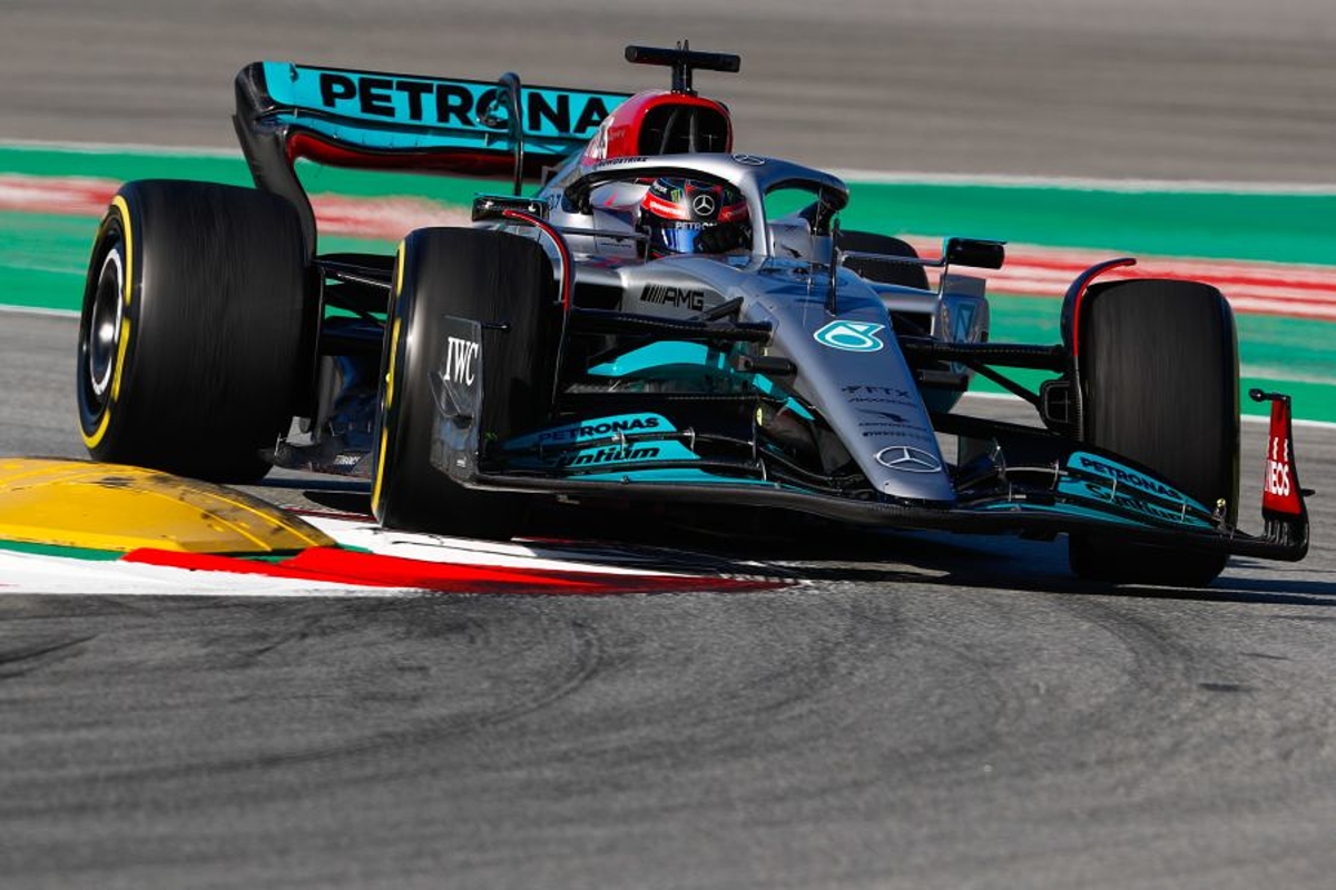 Russell: 'Liggen op dit moment qua snelheid achter op McLaren en Ferrari'