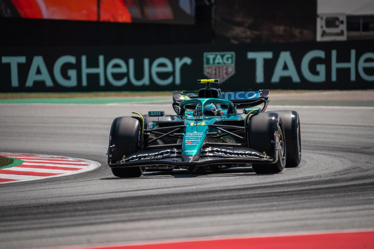 Fernando Alonso, Spanish GP, Aston Martin, 2025