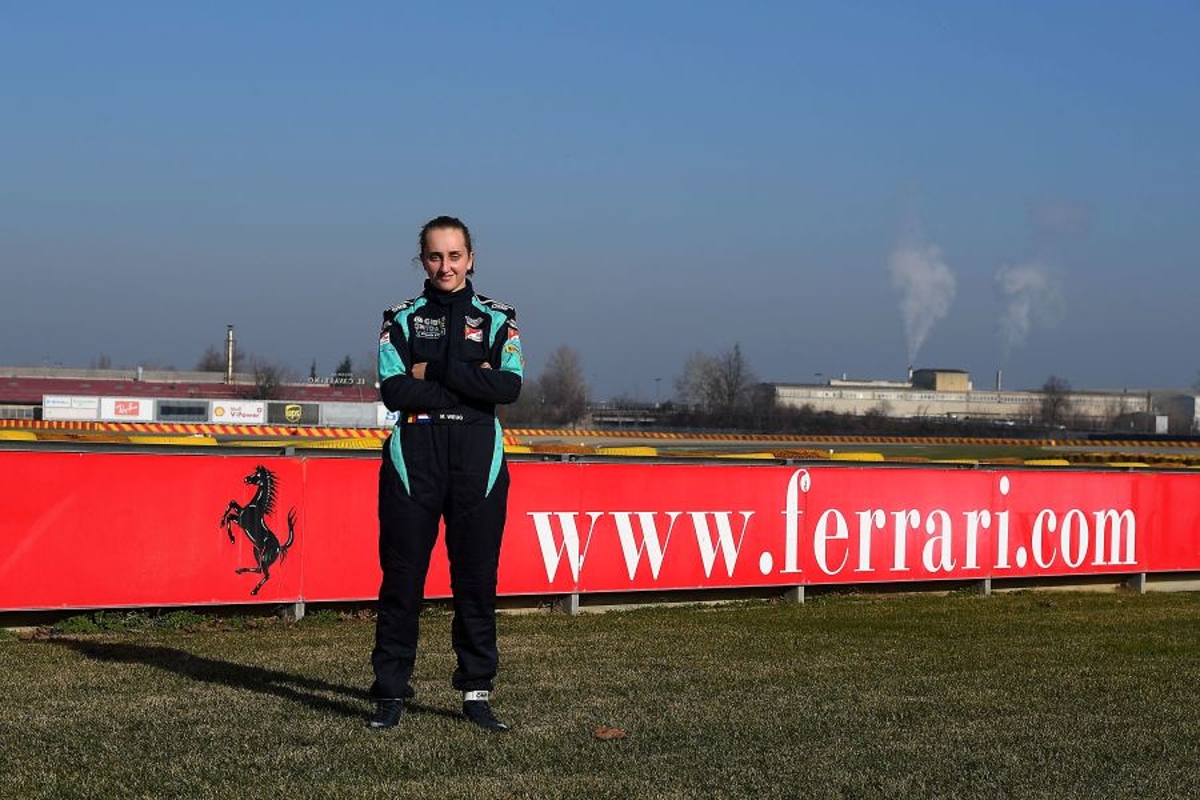 Nederlandse Maya Weug eerste vrouwelijke coureur bij Ferrari Driver Academy