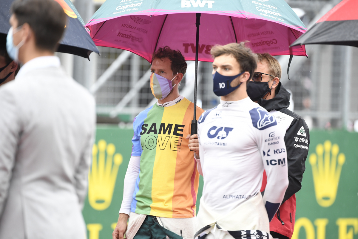 Sebastian Vettel: Es una tontería que la FIA prohíba las protestas