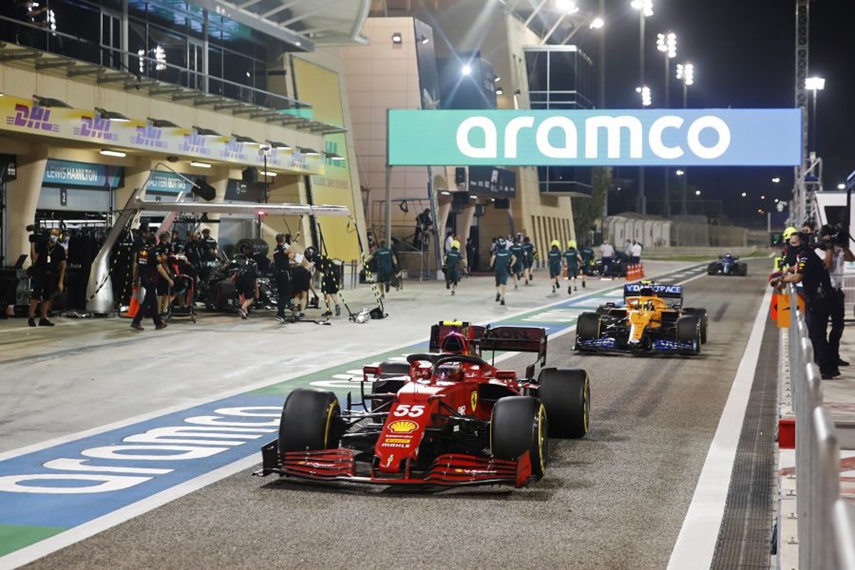 Sainz encouraged by Ferrari ability to challenge McLaren