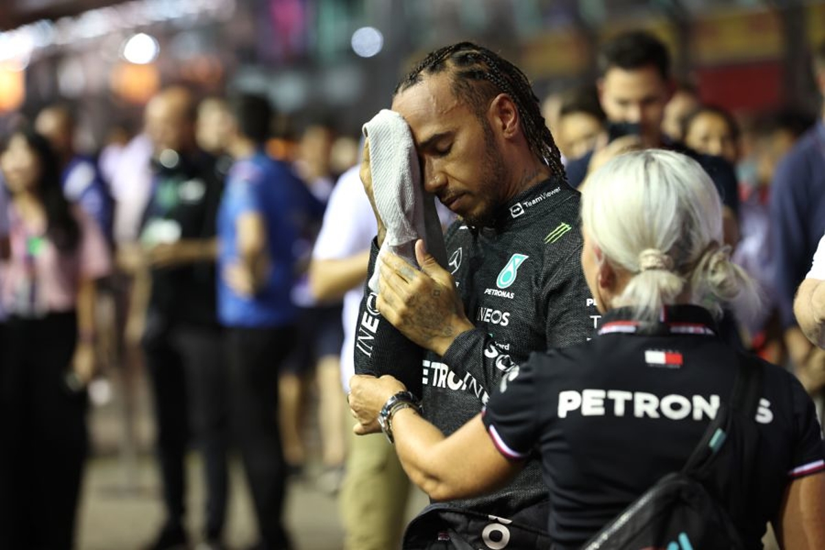 Hamilton discovers benefit of 'so much Mercedes failure'