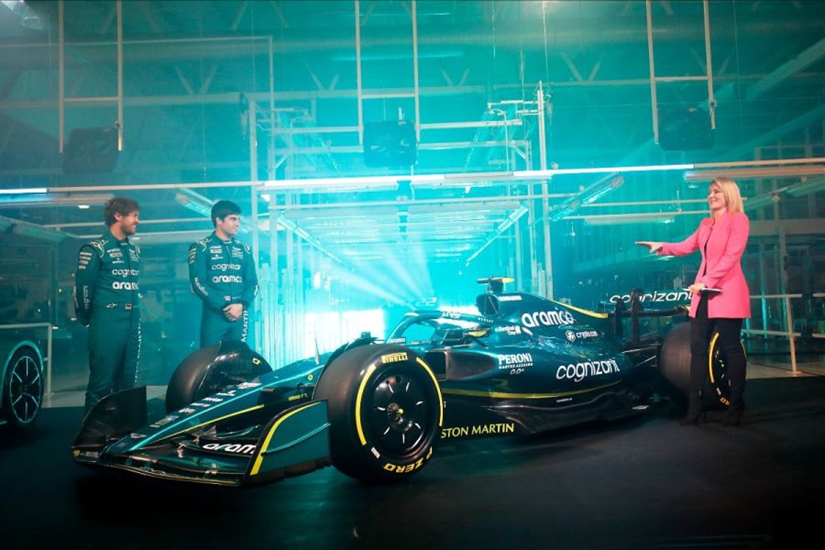 Aston Martin launch 2022 car ahead of new F1 season