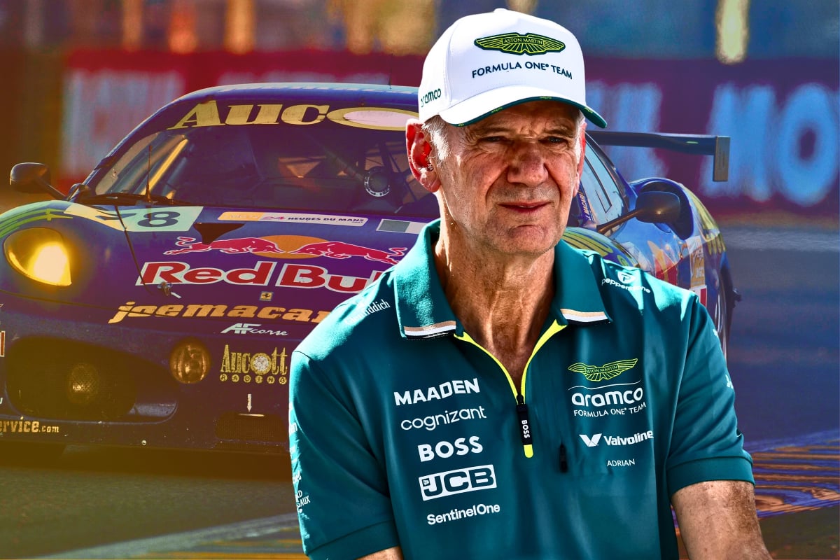 Newey at Le Mans in 2007