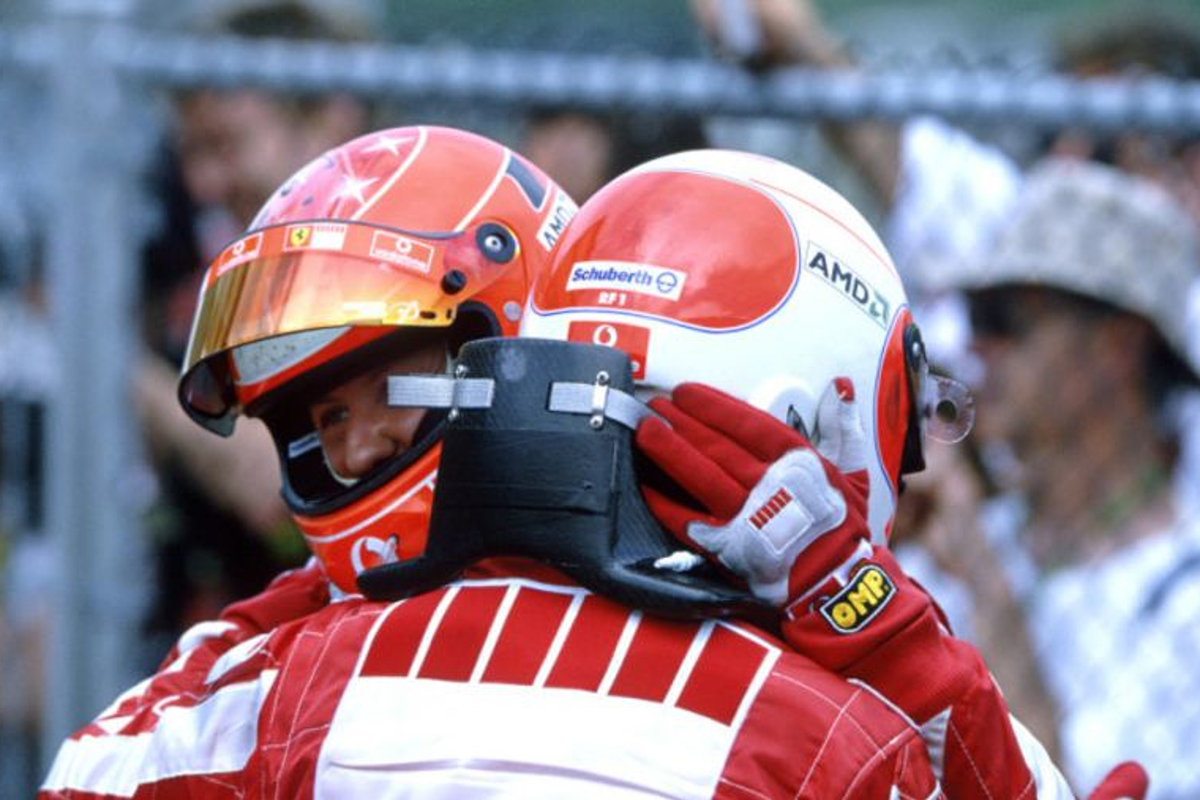 Bezoek van Barrichello aan Schumacher was niet mogelijk