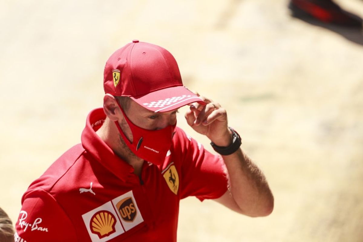 "It is good that we have no fans" - Vettel after Ferrari double DNF