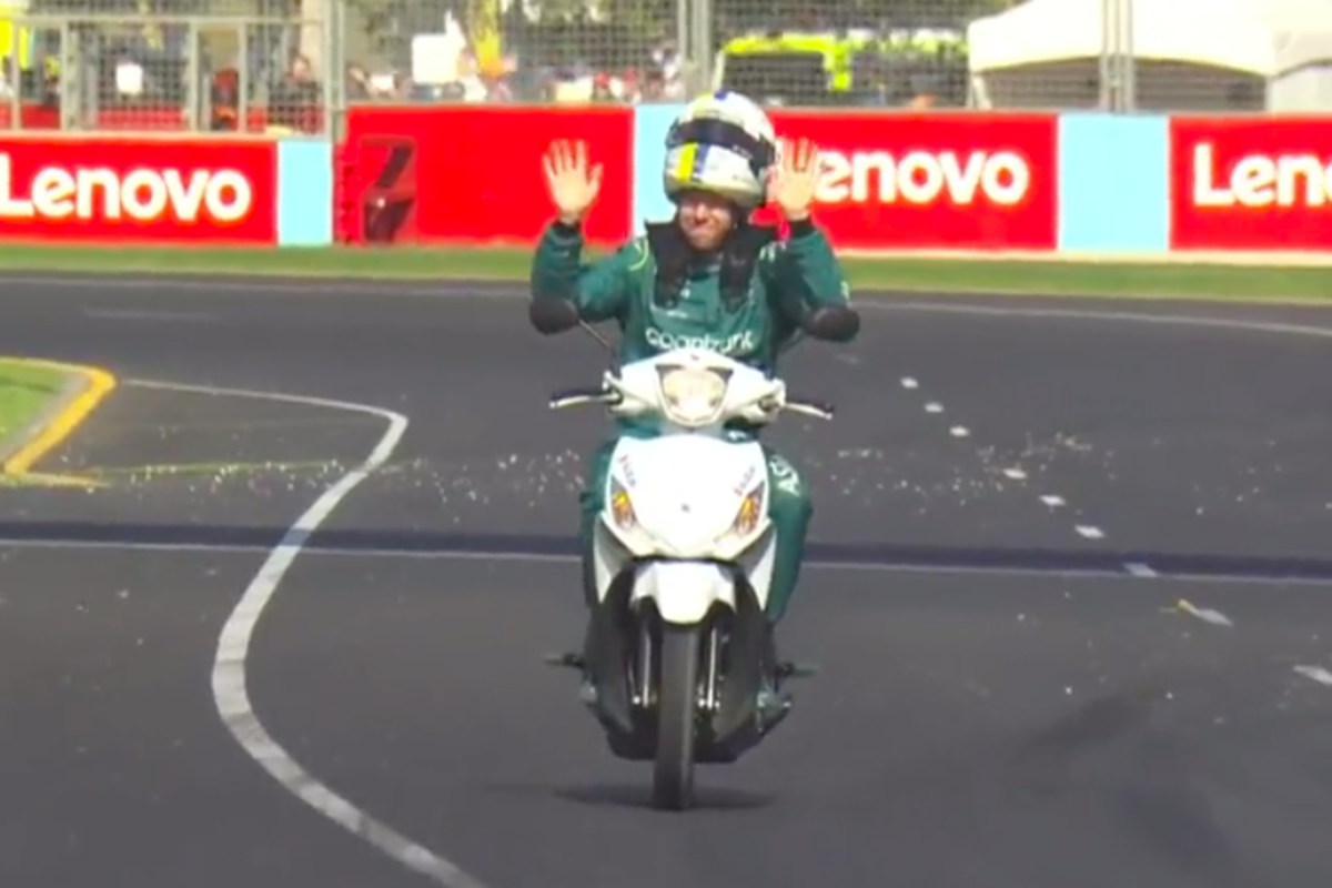 Vettel moped ride sparks FIA investigation