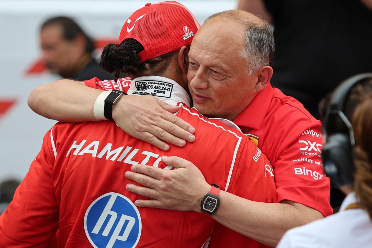 Lewis Hamilton, Fred Vasseur, Ferrari, Monaco, 2026