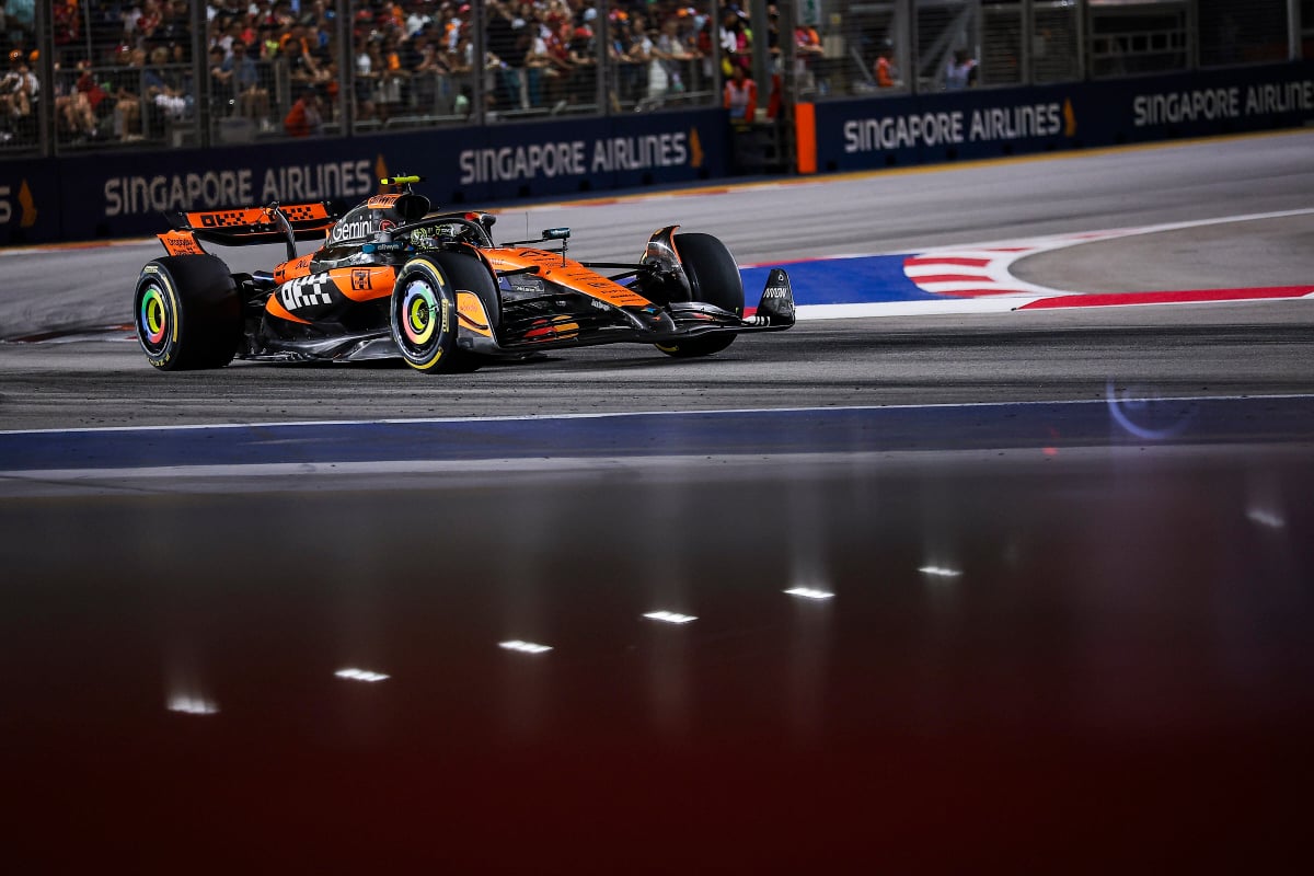 Norris, Mclaren, Singapore 