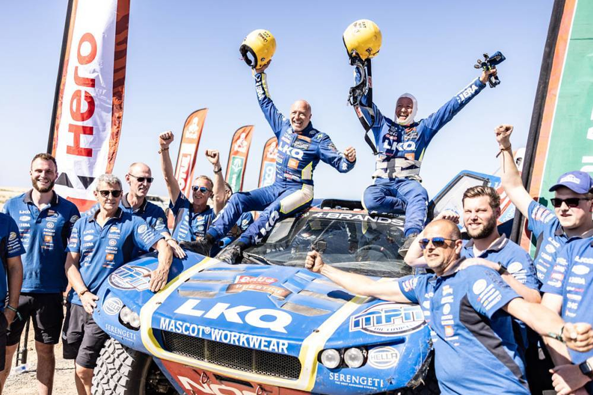 Dit is waar alle 71 Nederlandse deelnemers zijn gefinisht in de Dakar Rally