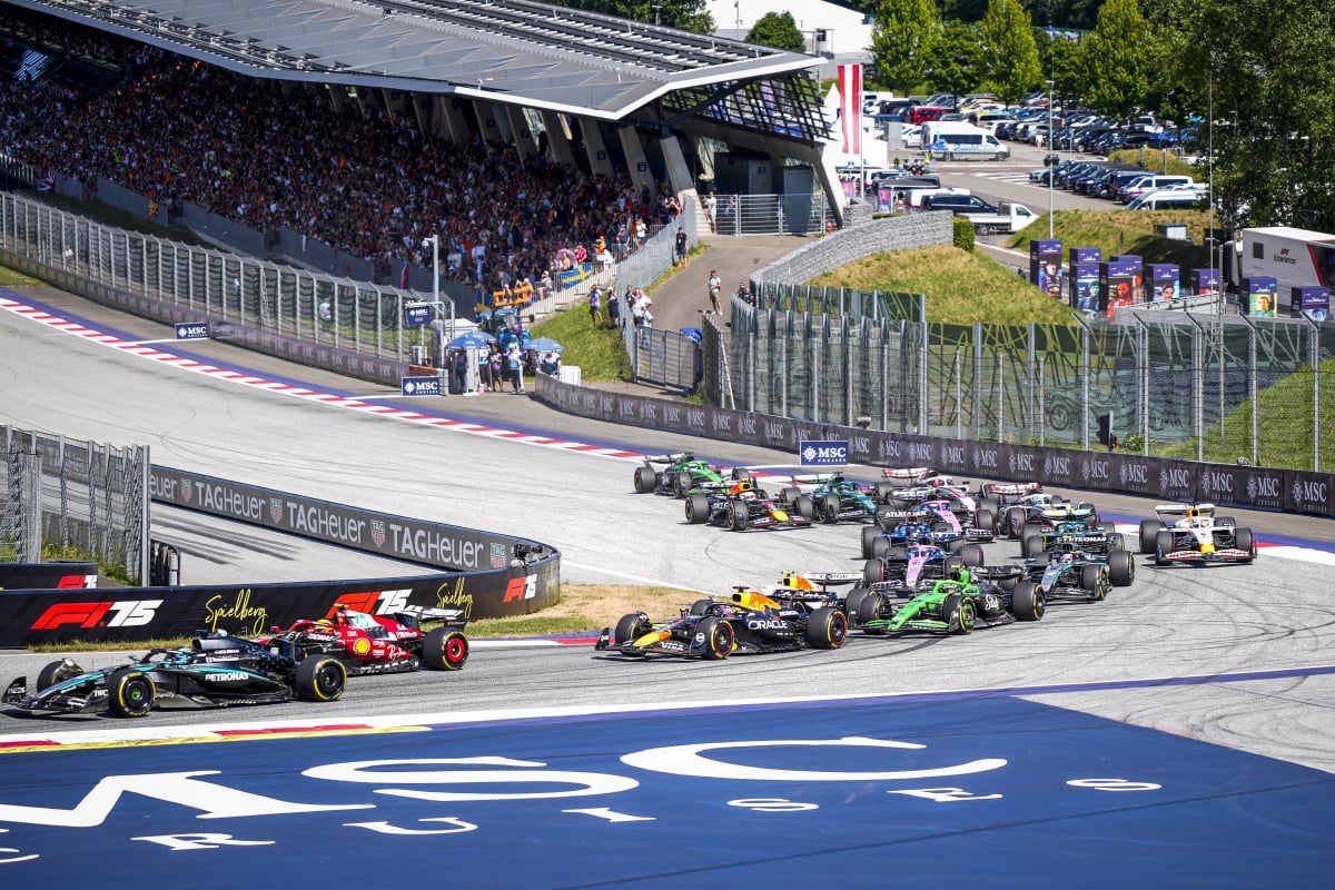 Austrian GP, start, 2025, generic