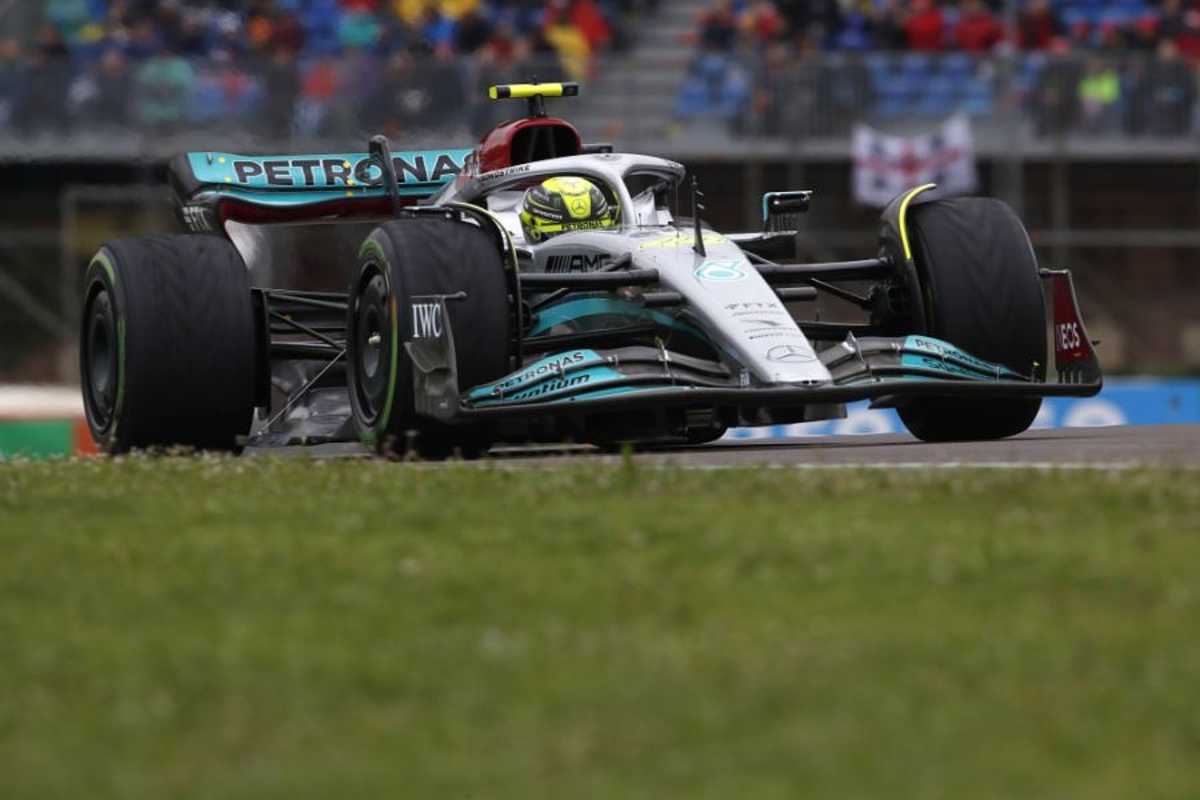 Lewis Hamilton, fuera en la Q2 del Gran Premio de Emilia-Romagna