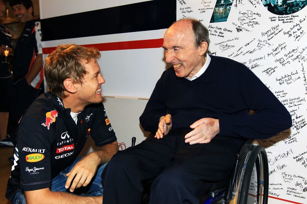 Sir Frank Williams "a very, very rare species" - Vettel