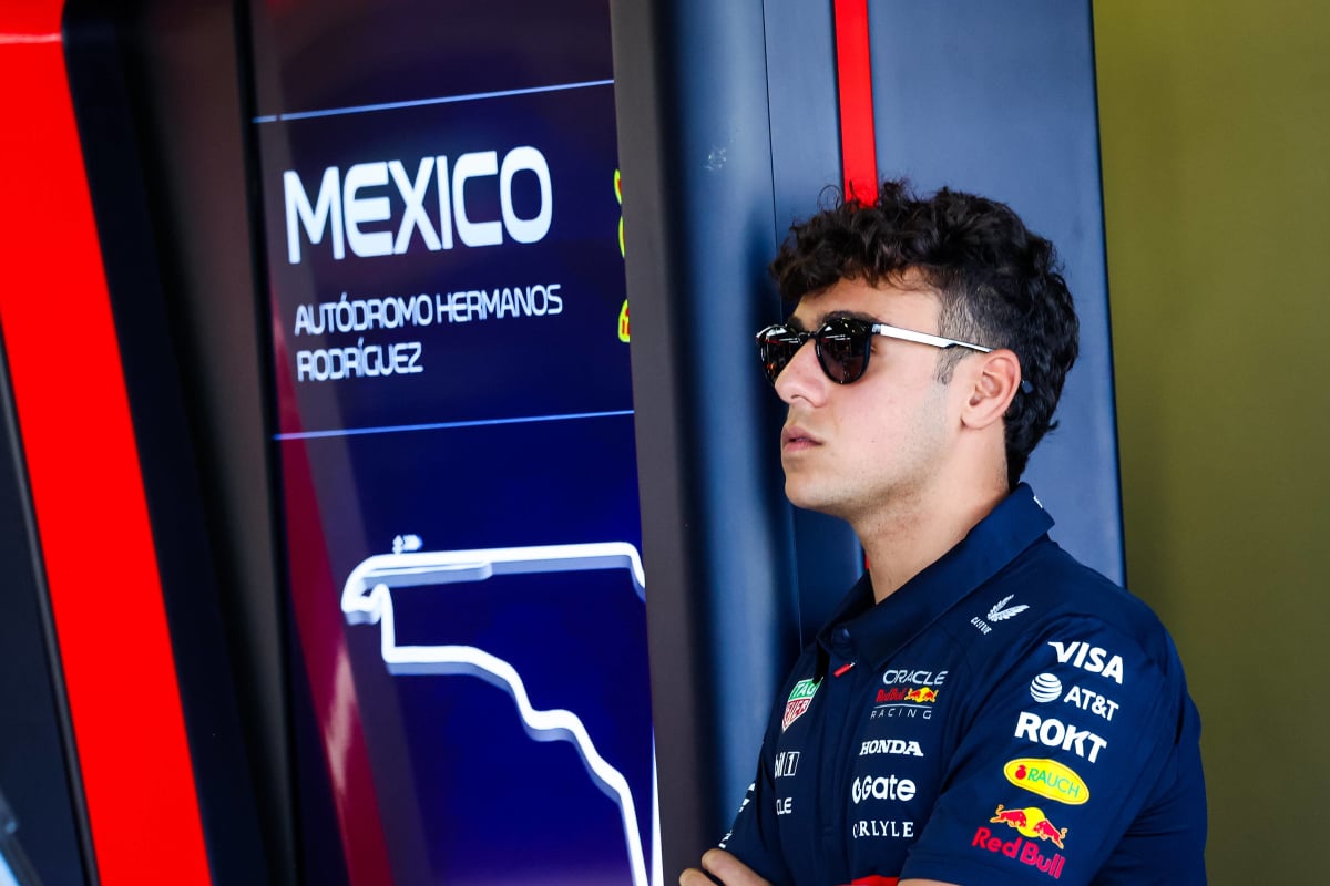 Lindblad before first practice in Mexico