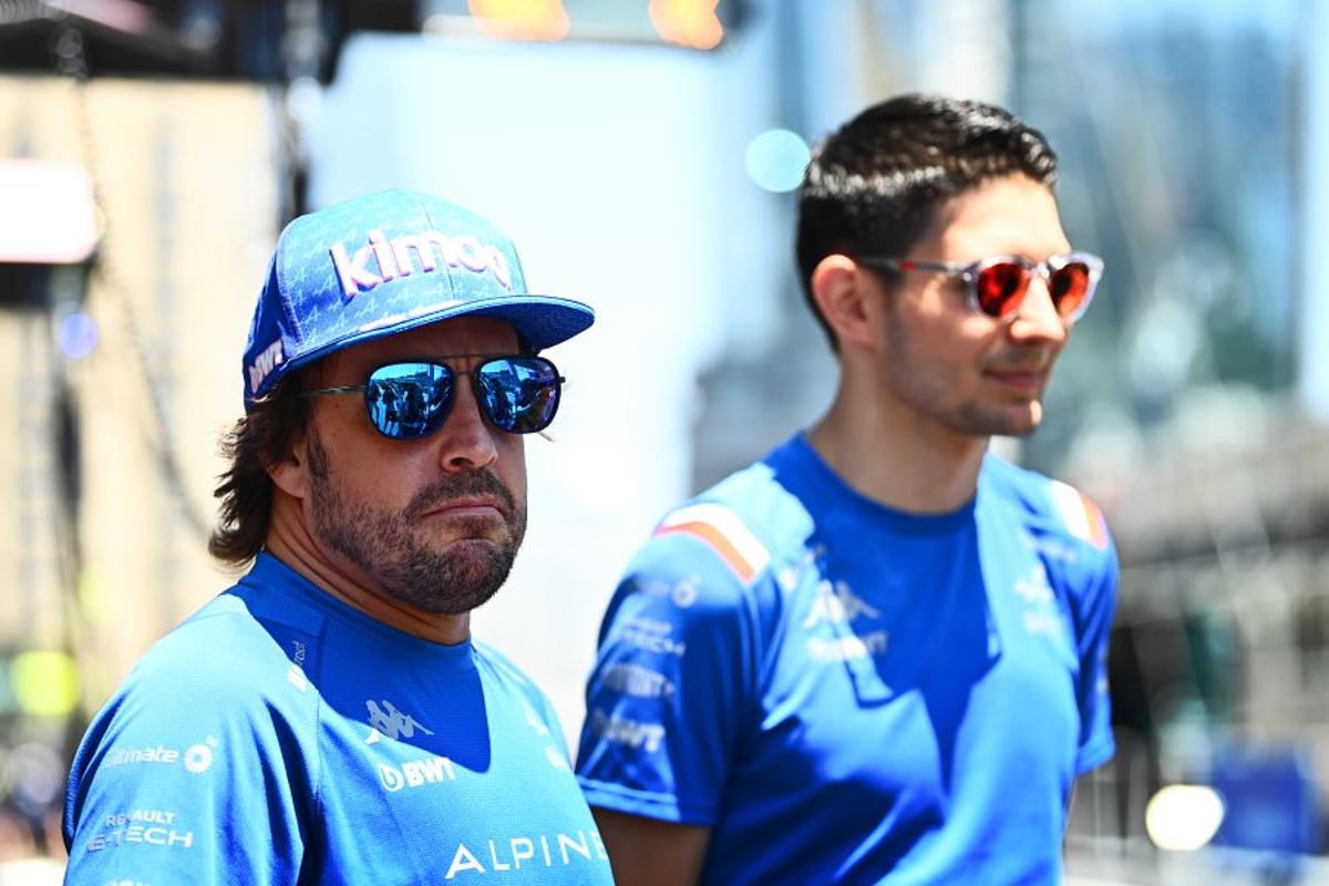 "Fernando Alonso está decepcionado de Esteban Ocon"