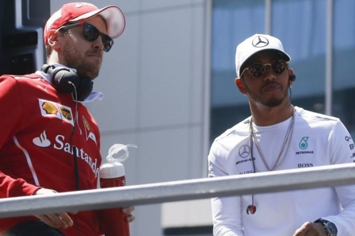 Dit is het salaris van Sebastian Vettel en Lewis Hamilton