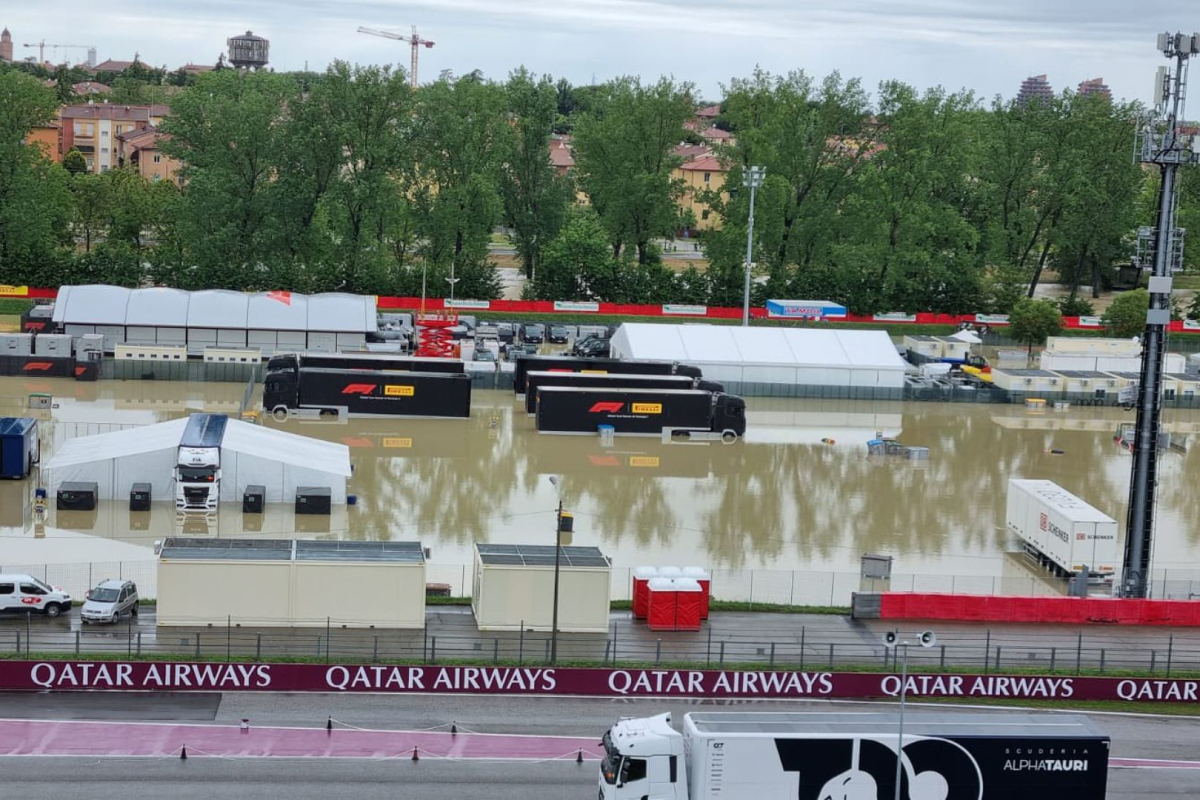 Why was the Emilia Romagna Grand Prix cancelled?