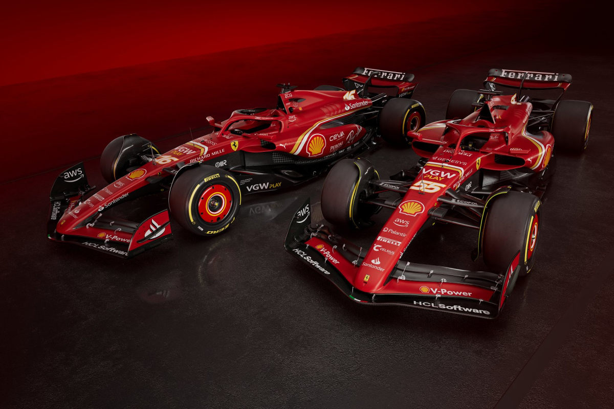 Dit waren de laatste paar liveries van Ferrari in F1: rood en zwart dominante kleuren
