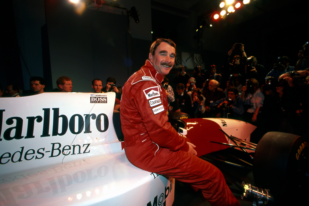 F1 testing nightmares: Nigel Mansell's sizeable problem