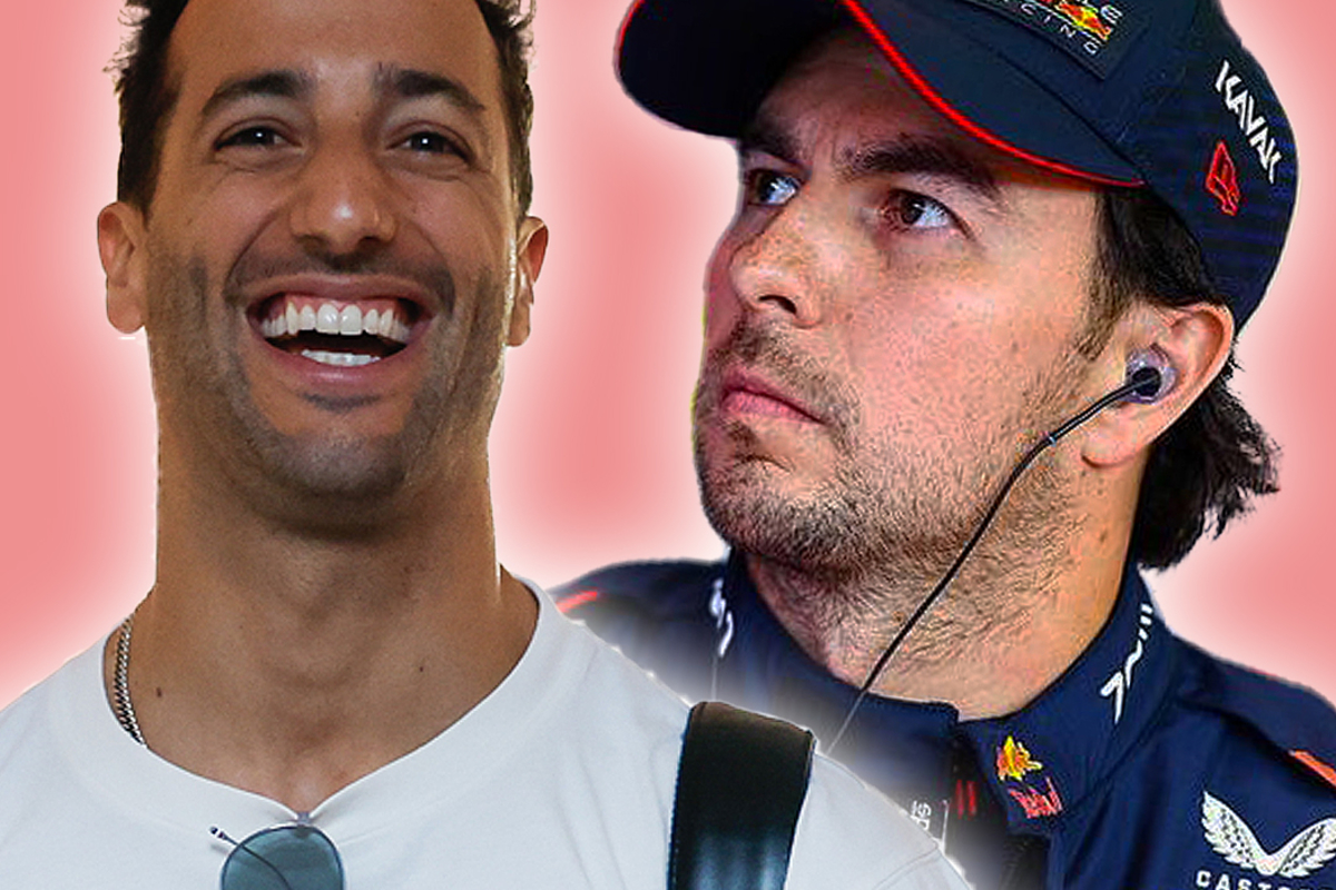 Ricciardo in hilarisch én ongemakkelijk gesprek met Pérez: "Ik ga naakt met mijn trainer"