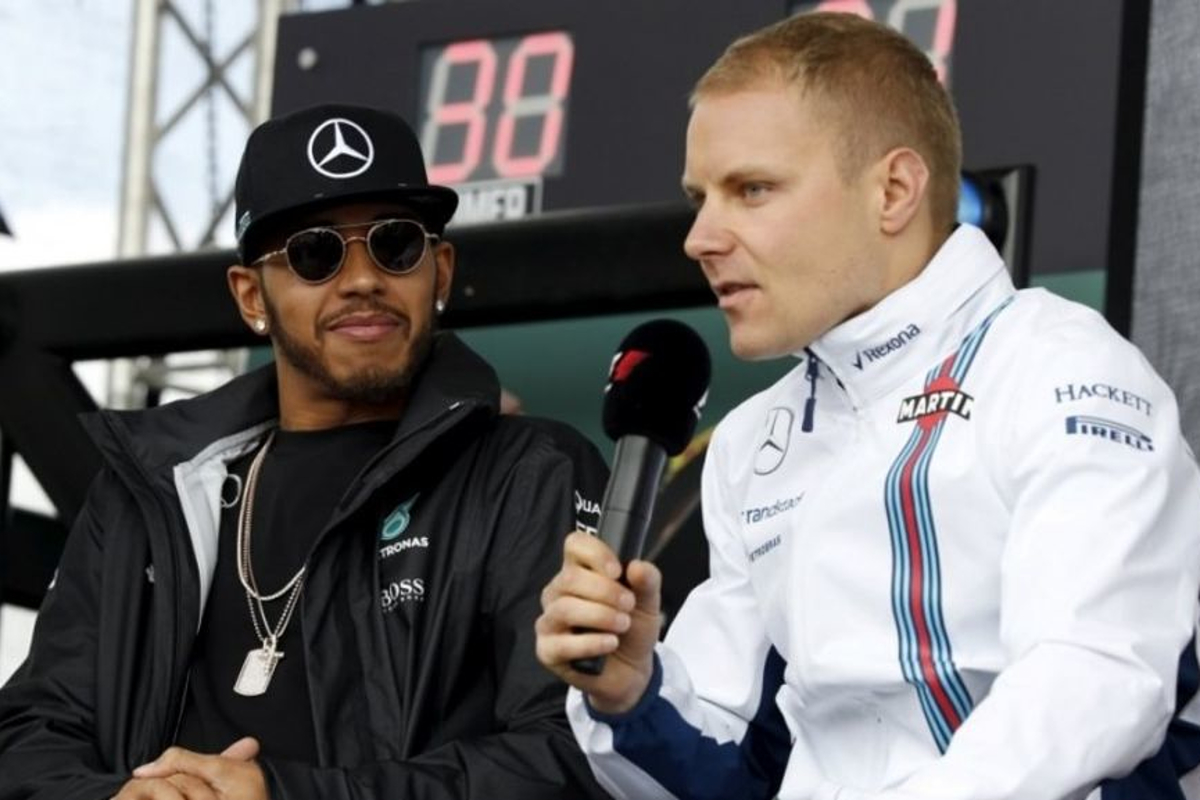 Bottas: "Ik zal niet opgeven in de teamstrijd met Hamilton"