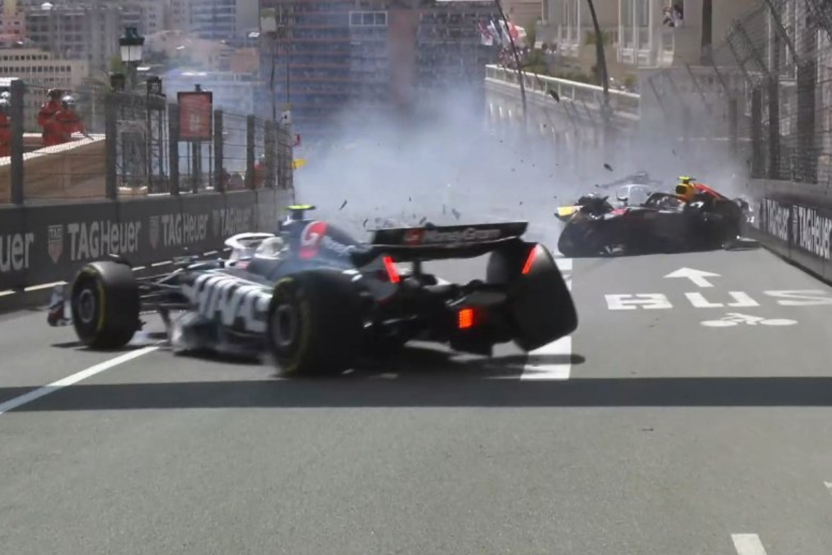 Full Monaco GP red flag chaos in detail as MULTIPLE cars involved in smash