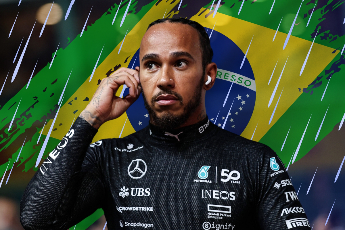 Hamilton zet F1-topman voor het blok: 'Belachelijk dat we geen betere regenbanden hebben'