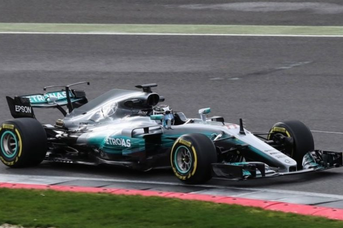 Mercedes team met langste wielbasis in 2017