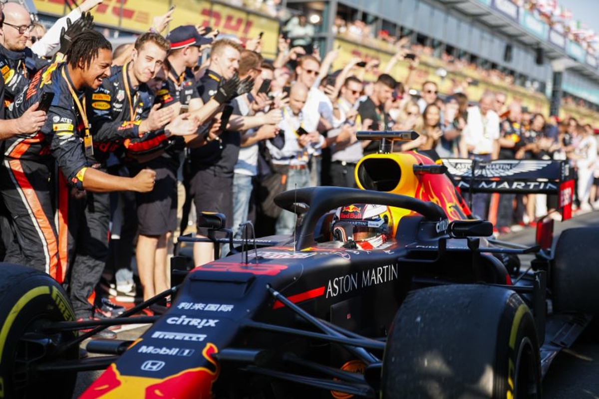 Verstappen: Red Bull on par with Mercedes, Ferrari pace with Honda