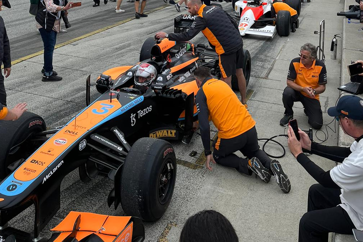 Andretti makes FIA dig after McLaren run