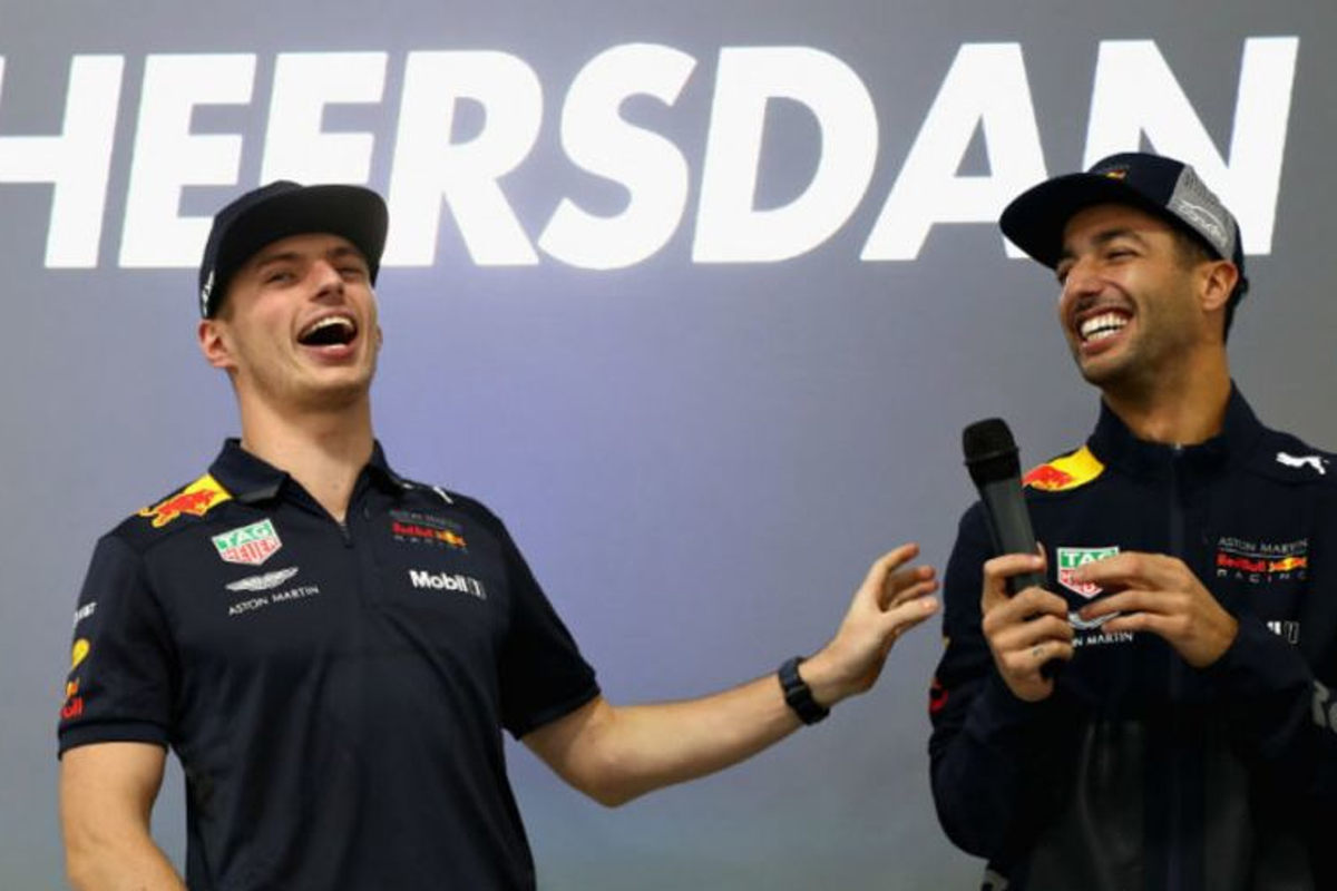 Ricciardo wonders: 'What if Max is world champion?'