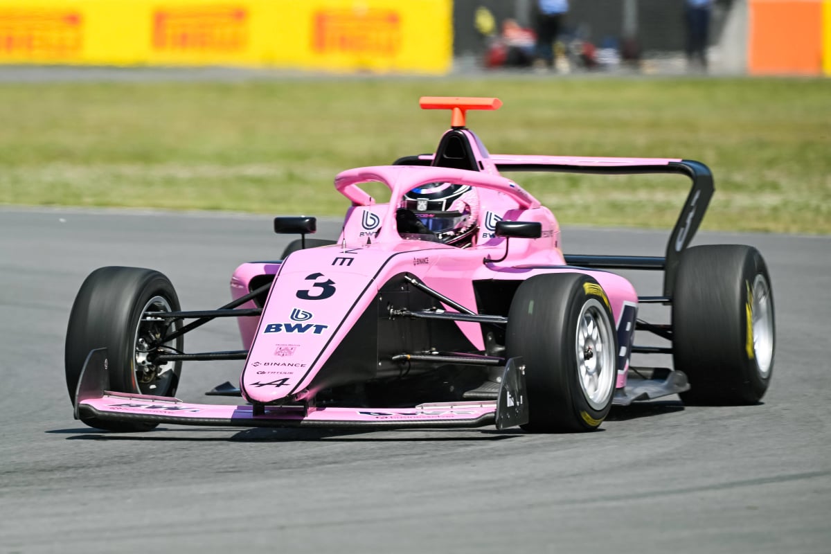 Gademan during F1 Academy in Montreal