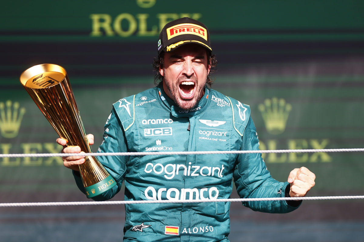 Alonso: "Fue agradable que después de cambios decepcionantes, llegar a Aston Martin dio sus frutos"